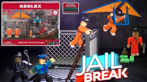 Roblox Jailbreak Swat Unité Playset Tv Film Jeux Vidéo Figurines