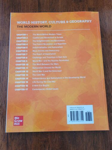 Impact California World History Culture And Geography The Modern World