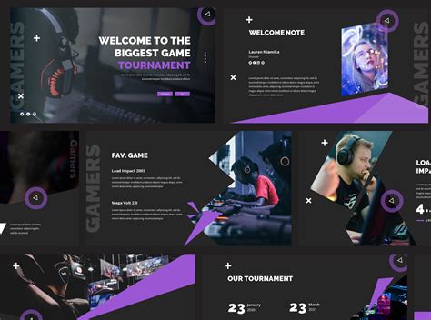 Esport Gaming Powerpoint Template By Giant Design On Dribbble