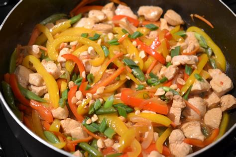 Put the chicken into a small mixing bowl, add the marinade ingredients and, using your hands, massage the pieces until they are evenly coated. Feed Your Genes: Szechuan Chicken Stir Fry