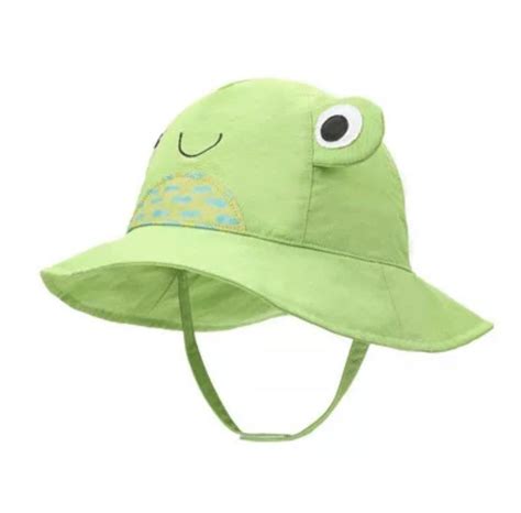 Green Frog Child Bucket Hat Our Protective Children Hats Offer Optimal