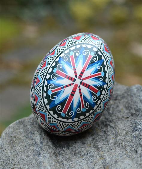 Ukrainian Pysanky Eggs Traditional Pattern Pysanka Ukrainian Easter