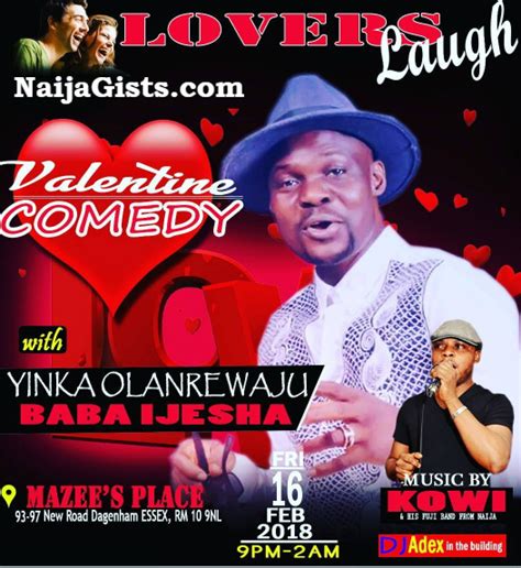 The statement read, the lagos state police command has arrested one olarenwaju james 'male' 48, aka baba ijesha, popular nollywood actor for defiling a minor. Comic Actor Baba Ijesha In London For 2018 Valentine's ...