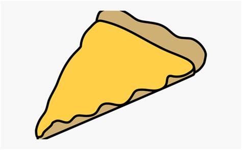 Plain Pizza Cliparts Cheese Pizza Slice Cartoon Free Transparent