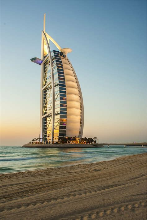 Hd Wallpaper Burj Al Arab Saudi Dubai Hotel Architecture Beach