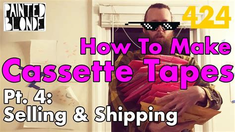 How To Make Diy Cassette Tapes Pt 4 Selling And Shipping