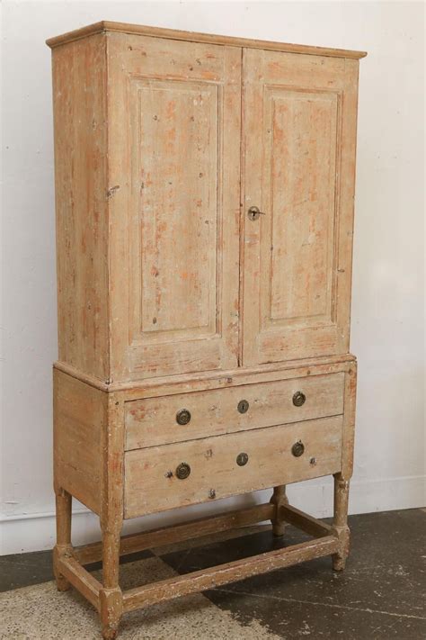 Vidaxl tv cabinet mexican pine corona range stand unit media center sideboard. Swedish Pine Tall Cabinet For Sale at 1stdibs | Tall ...