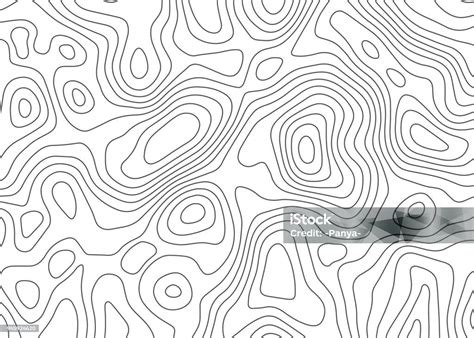 Topographic Map Backdrop Conditional Geography Scheme And The Terrain