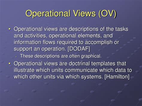 Ppt Security Extensions To The Dod Architecture Framework Powerpoint