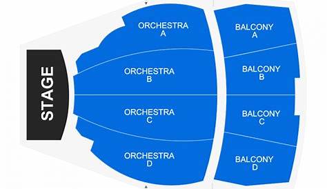 goodyear theater seating chart