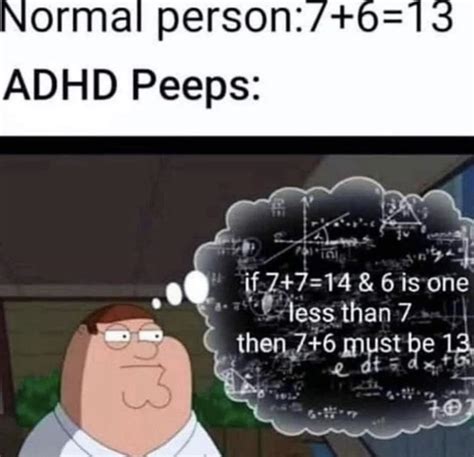 Not Sure If This An Adhd Thing Or Normal But Funny Nonetheless R