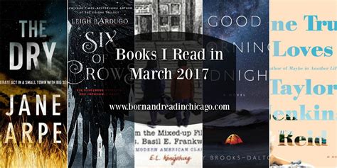 The novel won the victorian premier's literary award for an unpublished manuscript in 2015 and rights have since been sold in more than 20 territories. Books I Read in March 2017 ~ Born and Read in Chicago