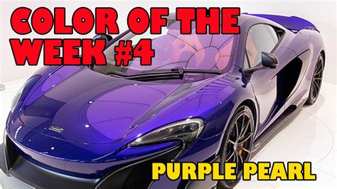 Purple Pearl Car Paint Colors