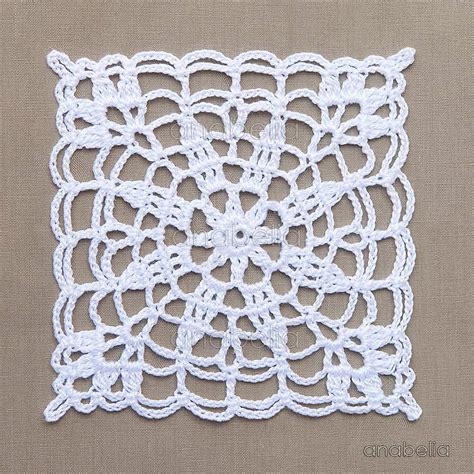Anabelia Craft Design Crochet Lace Motifs In Pink And White Free Patterns
