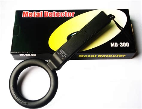 High Sensitive Portable Round Handheld Metal Detector Md300 Security