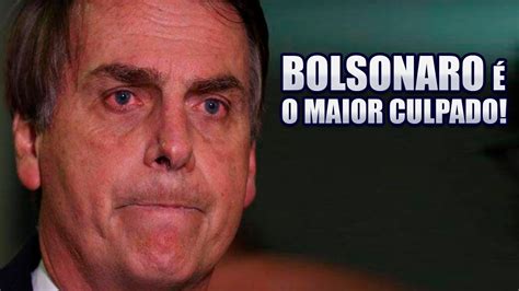 Quem vai parar Bolsonaro Ele é o maior responsável pelas tragédias que