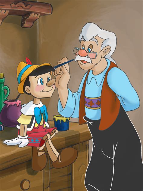 Pinocchio And Gepetto By Maddolphin On Deviantart