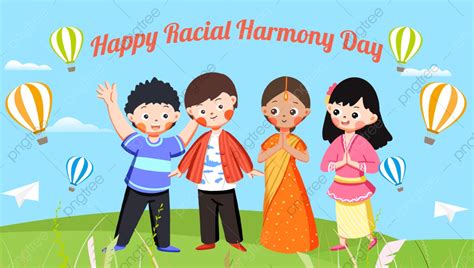Singapore Racial Harmony Day Banner Template Download On Pngtree