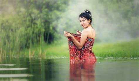 Seksi Gadis Desa Viral Jalur Gowes Gadis Desa Pesepeda Bisa Foto Bareng Cewek Cantik Di Sungai