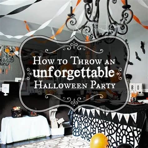 How To Throw An Unforgettable Halloween Party Daily Mom