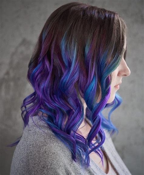 Well then, peek a boo highlights are the answer to. 20 Gorgeous Mermaid Hair Ideas from Vibrant to Pastel