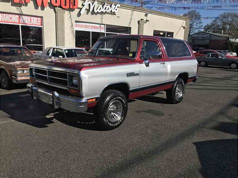 1988 Dodge Ramcharger For Sale Cc 1042315