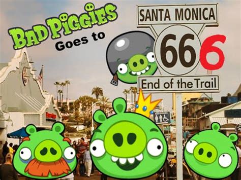 Gereja di ewer, asmat, papua. Bad Piggies Goes to Santa Monica - YouTube