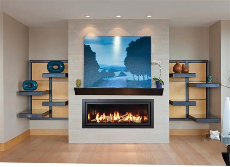 Our Modern Marvel The Fullview Modern Linear Gas Fireplace Can Be As Subtle Or Forward Facing