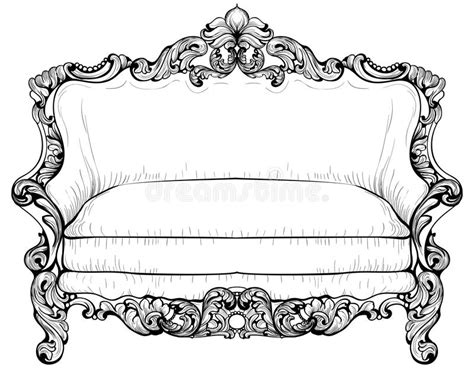 Couch Victorian Stock Illustrations 236 Couch Victorian Stock