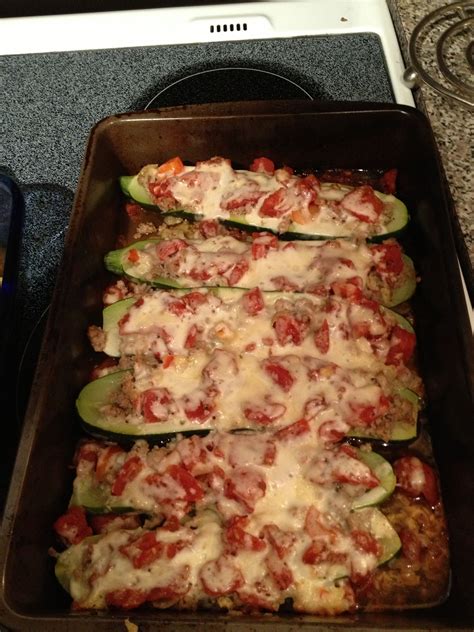 Serve with mashed cauliflower or your favorite keto side dish. 4. Pork stuffed zucchini - successful Saturday night dinner ...