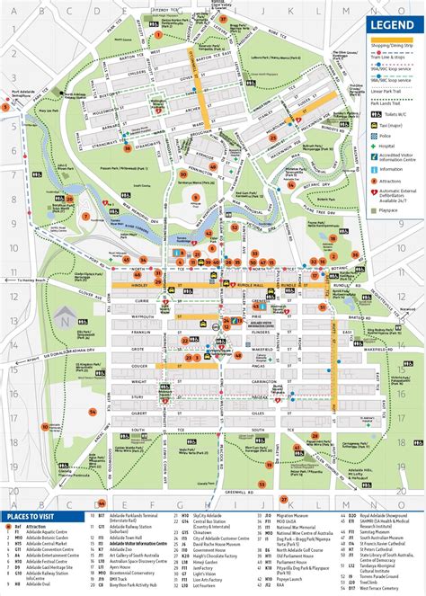 Experience Adelaide Maps And Brochures