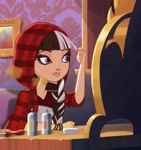 Cerise Hood By The Mirror Lucky Charm Graphing Ever After High Rebels