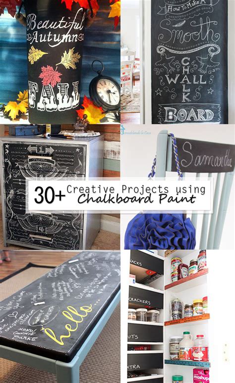 30 Creative Projects Using Chalkboard Paint Pretty Handy Girl