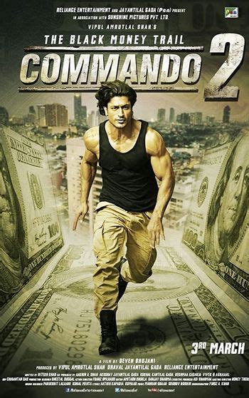 Commando 2 2017 Hindi Dvdrip 720p And 480p X264 Full Movie Hdhub4u