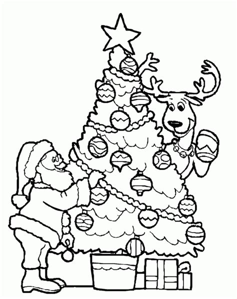 Weihnachtsbaum: ausmalbilder & malvorlagen