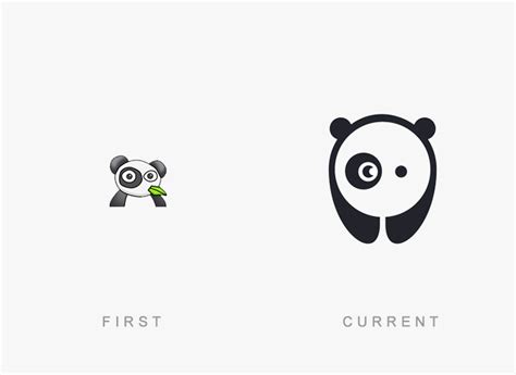 50 Famous Logos Then And Now Bored Panda