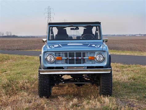 1960s Ford Bronco Goes Back Into Production Retro To Go