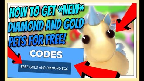 When other players try to make money during the game, these codes make it easy new farm shop replacing supermarket! HOW TO GET *NEW* LEGENDARY DIAMOND AND GOLDEN PETS IN ADOPT ME FOR FREE! *MARCH 2020* [Roblox ...