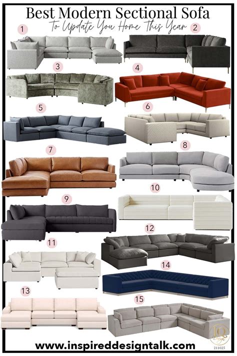 15 U Shaped Sofa Sectional Styles That Ll Take Your Living Room To The