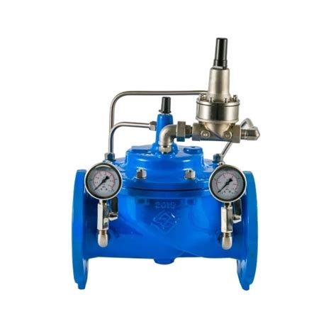 Hydraulic Operated And Controlled Pressure Relief Control Valve By