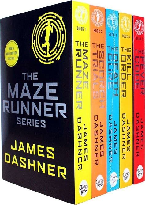 The Maze Runner Series 5 Books Set Young Adult Paperback James