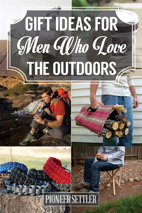 Women's apparel, shoes, men's apparel, handbags, jewelry Gift Ideas for Men Who Love the Outdoors | Homesteading ...