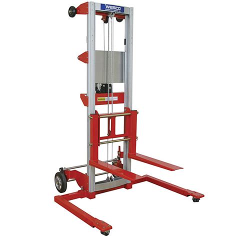 Wesco Industrial Products 273513 400 Lb Hand Winch Lift With 22 12