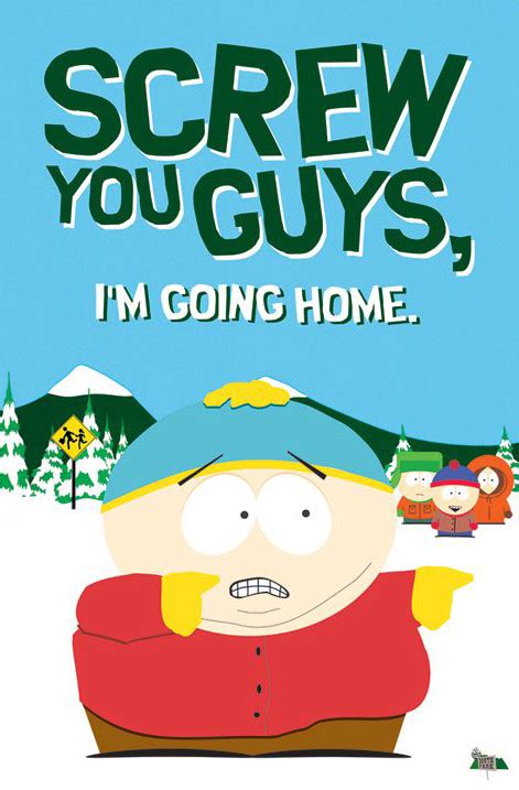 south park screw you guys poster plakat kaufen bei europosters