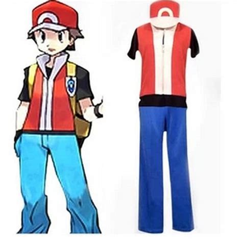 Pokemonpocket Monster Ash Ketchum Uniform Anime Cosplay Costumes