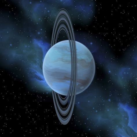Artists Concept Of Planet Uranus Uranus Is The Seventh Planet In Our