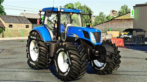 New Holland T7000 V10 Mod Farming Simulator 2022 19 Mod
