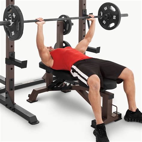 A weight bench is a versatile piece of exercise equipment that offers a full body workout. MarcyFitness BlogGetting the Most Out of Your Upright ...