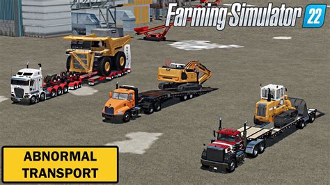 Fs22 🚧 New Low Loader Review 🚧 Farming Simulator 22 Mods Youtube
