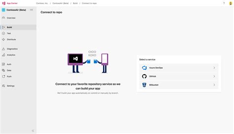 Btw, the app is an enterprise. App Center Build - Visual Studio App Center | Microsoft Docs
